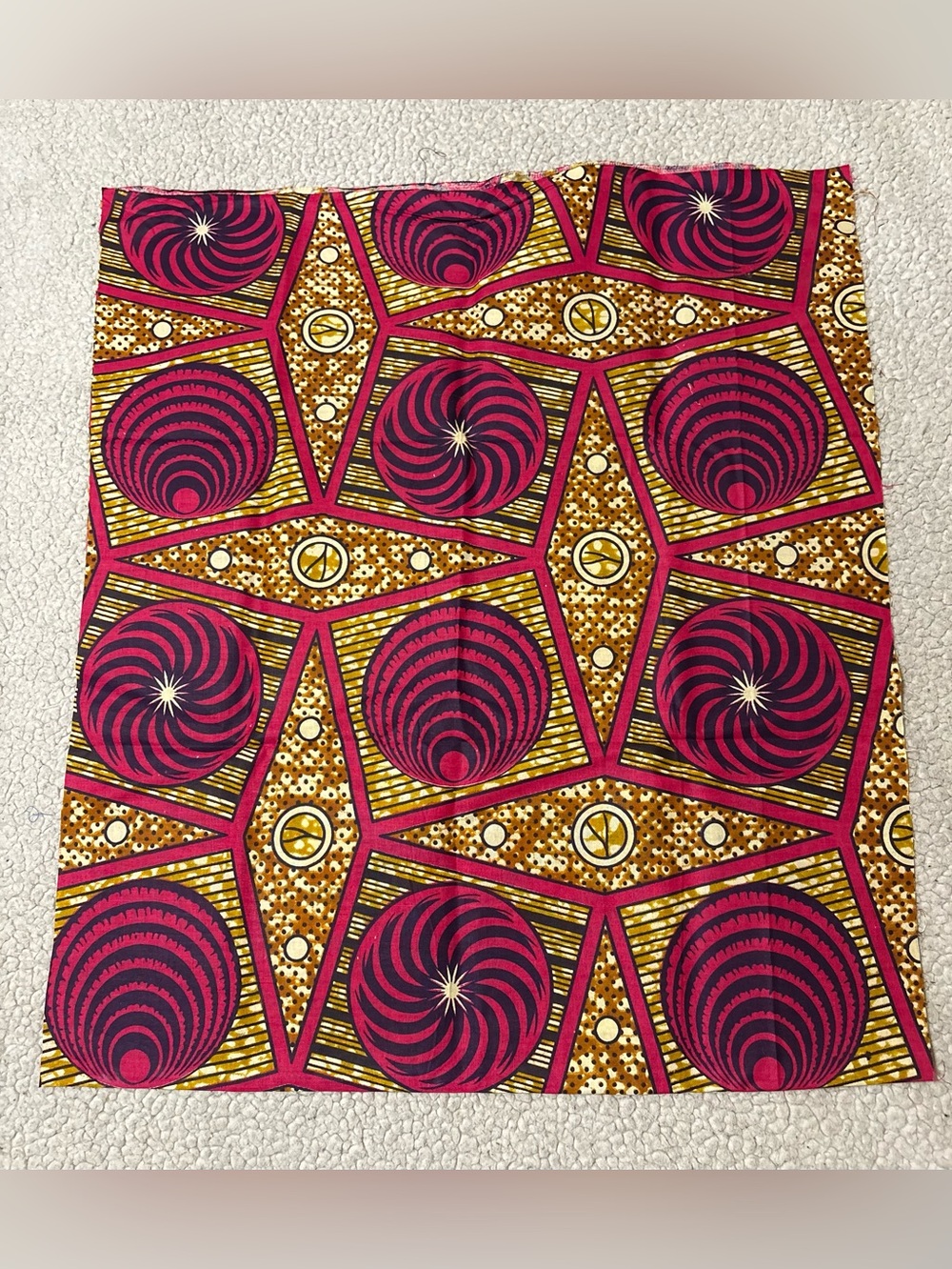 Vibrant Ankara Cotton African Print Fabric